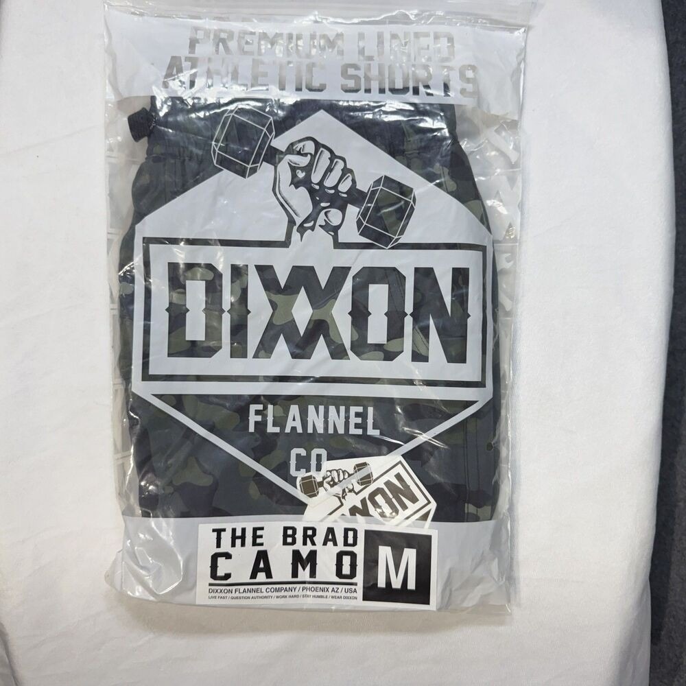 DIXXON Flannel Company Men's‎ The Brad Camo Party Shorts Size M NEW